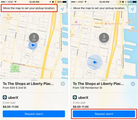 what map is uber using