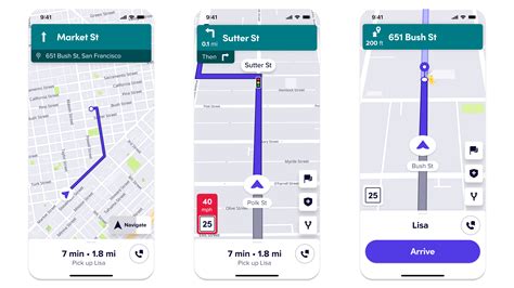 what mapping software does lyft use