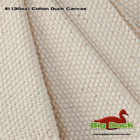 what material is duck canvas