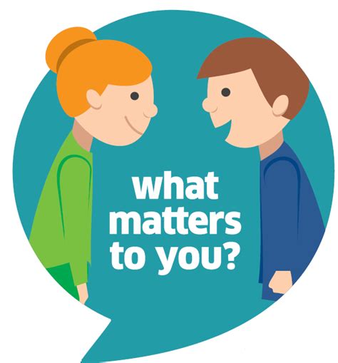 what matters to you conversation