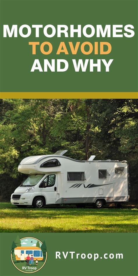 What Motorhomes To Avoid