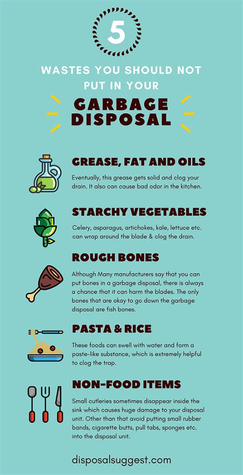 What Not To Do With A Garbage Disposal
