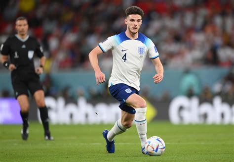 what number is declan rice for england