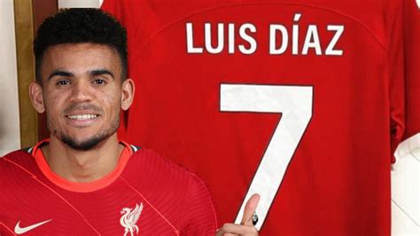 what number is luis diaz for liverpool