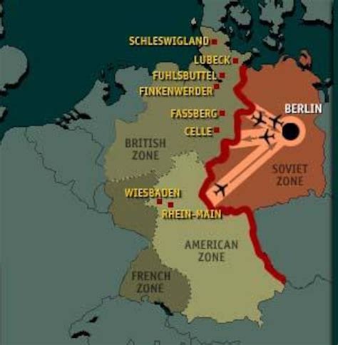 what part of germany did russia control