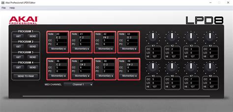what program plays akai lpd8