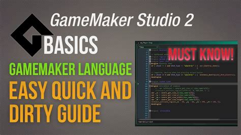 what programming language is game maker