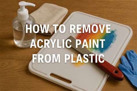 What Remove Acrylic Paint