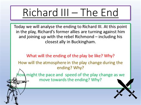 what richard did ending