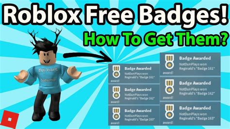 what roblox badges can you get