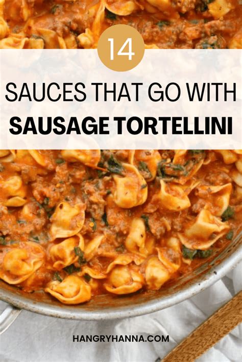 Sausage, Tortellini, and Spinach in a Creamy Tomato Sauce Barefeet in