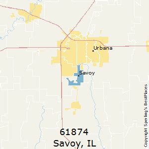 What Savoy Il Zip Code
