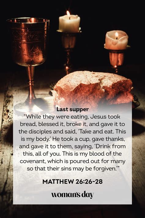 what scripture is used for taking communion