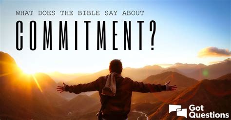 what scriptures say about commitment to god's work