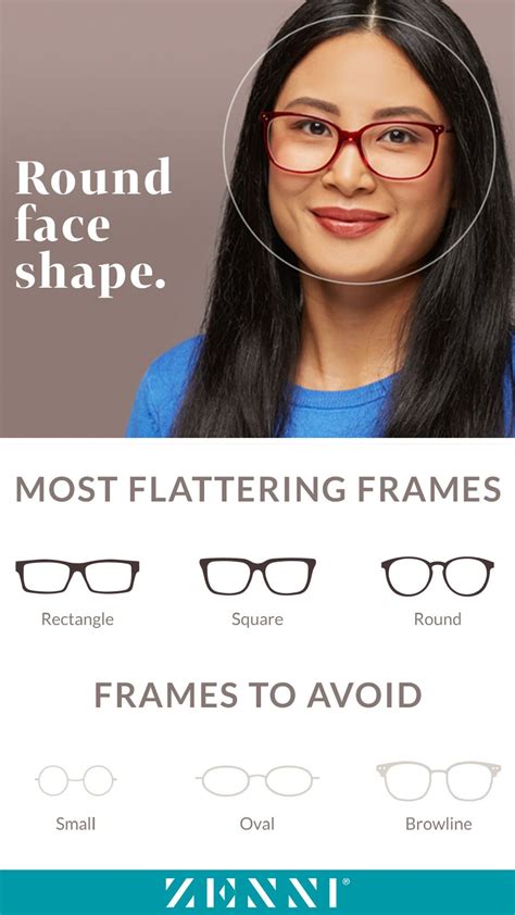 What Shape Glasses For Small Round Face