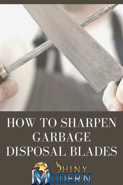 What Sharpens Garbage Disposal Blades