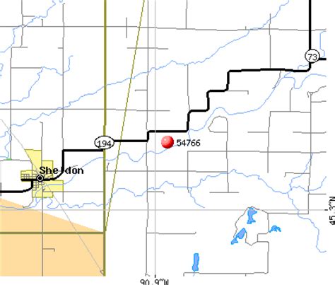 What Sheldon Wi Zip Code