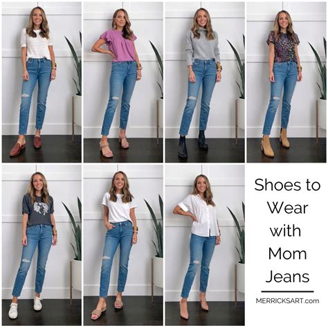 what shoes to wear with mom jeans winter