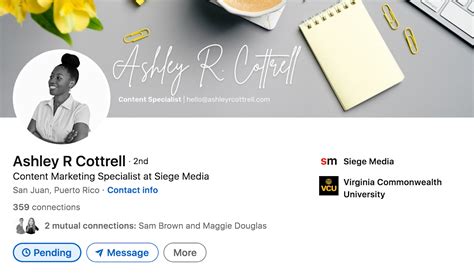 what should be my linkedin banner