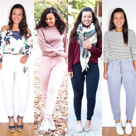 what should you wear with joggers
