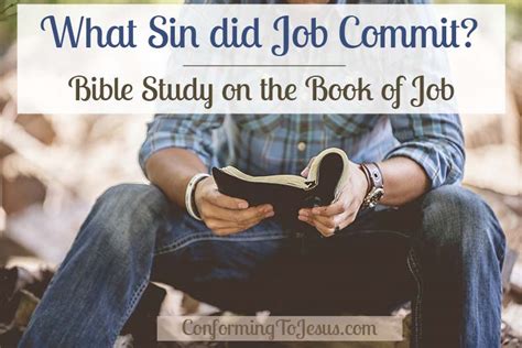 what sin did job commit