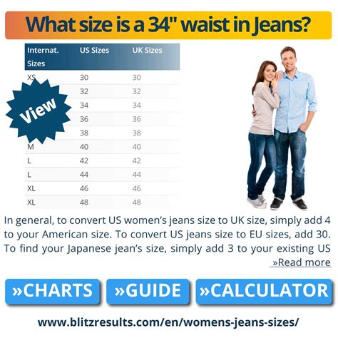 what size is 34 waist women's jeans