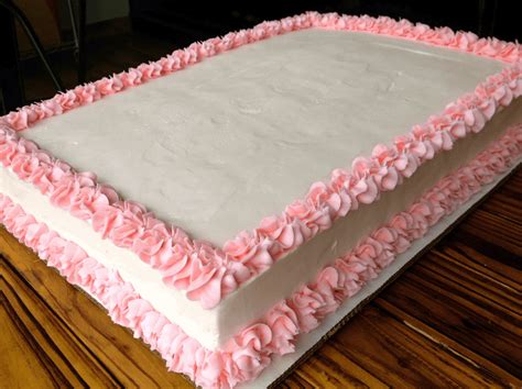 what size is a half sheet cake
