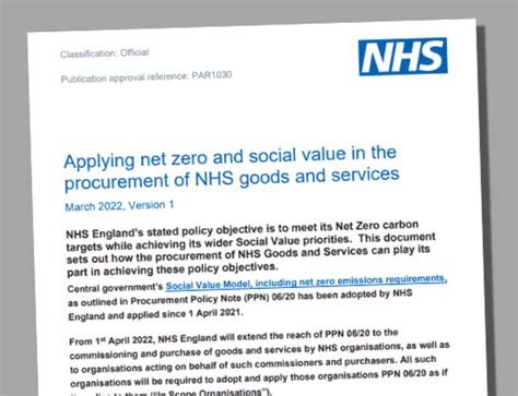 what social value theme is mandatory in nhs procurements