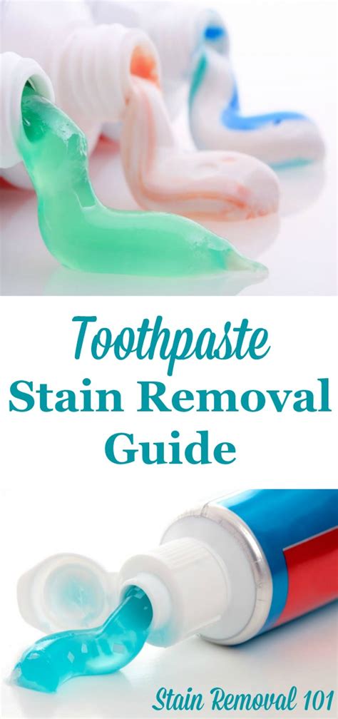What Stains Does Toothpaste Remove