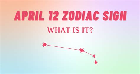 what star sign is april 12