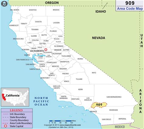 what state has 909 area code