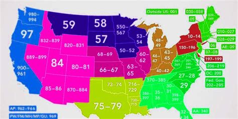 what state has the highest zip code number