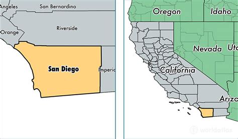 what state is next to san diego