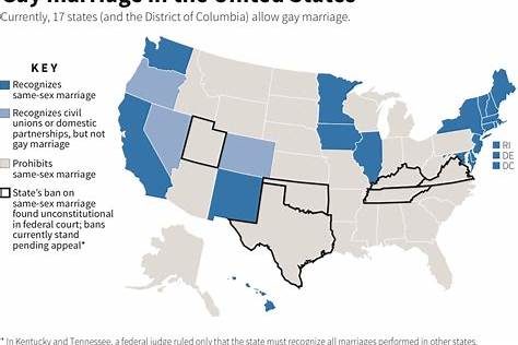 WHAT STATES IS GAY MARRIAGE LEGAL IN AMERICA