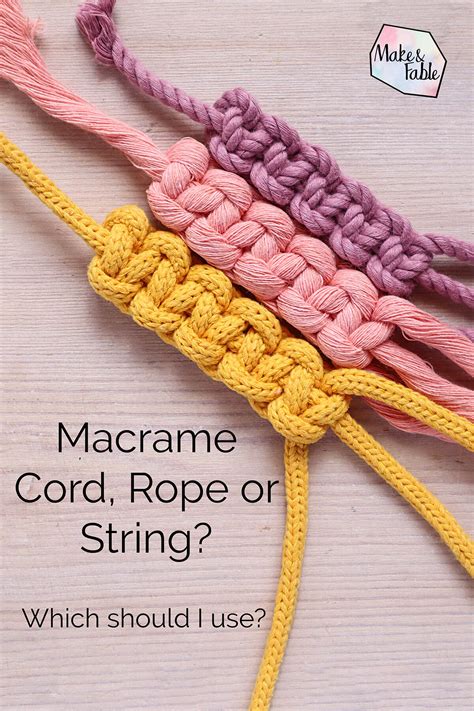 What String Can You Use For Macrame