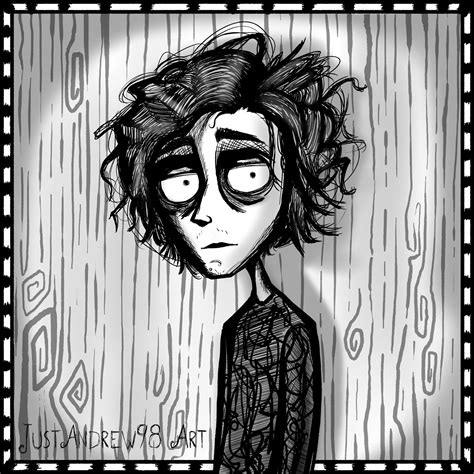 what style of art is tim burton