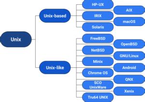 what systems use unix