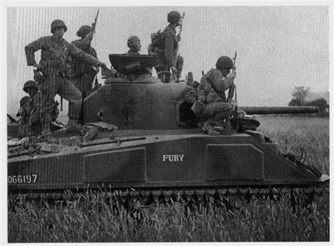 what tank was fury commander in real life