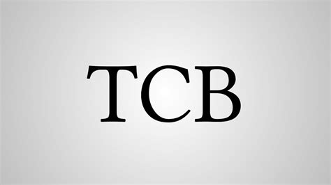 what tcb stand for