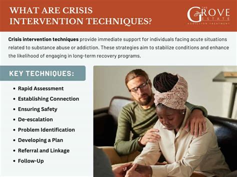 what techniques do you use in crisis intervention for an irate client
