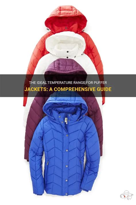 What Temperature For Puffer Jacket