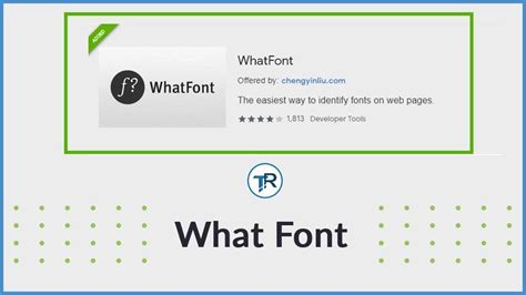 what the font extension chrome