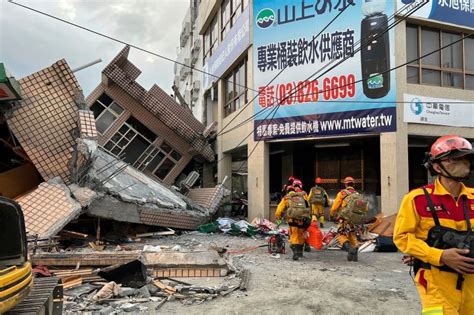 what time did a major earthquake hit taiwan