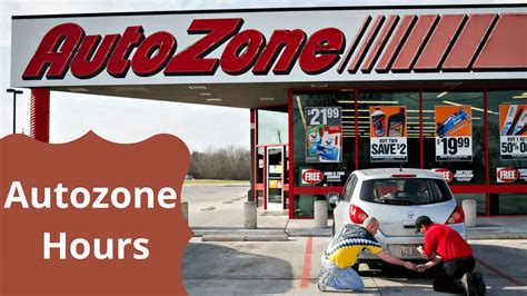 what time does autozone close today