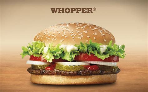 what time does burger king serve whoppers