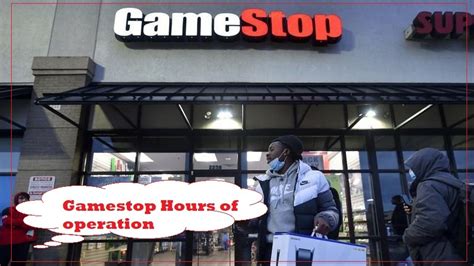 what time does gamestop open on monday