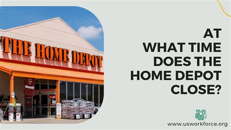 what time does home depot closes today
