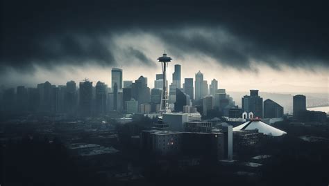 what time does it get dark in seattle in october