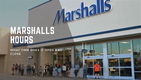 what time does marshalls open on saturday