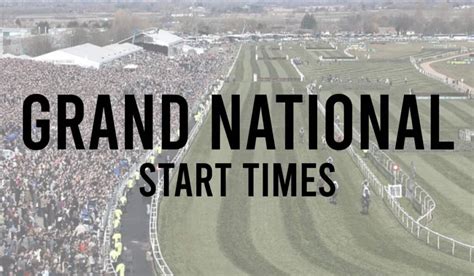 what time does the 2024 grand national start